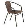Плетеное кресло CDC01 Brown