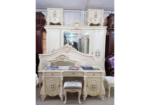 Шкаф 5-ти дверный  Лероз  (бежевый)