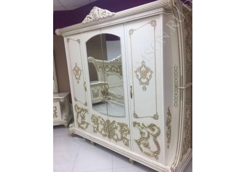 Шкаф 5-ти дверный  Love  (бежевый)