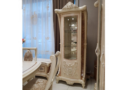 Витрина 1-дверная  Love  Бежевый СМ11