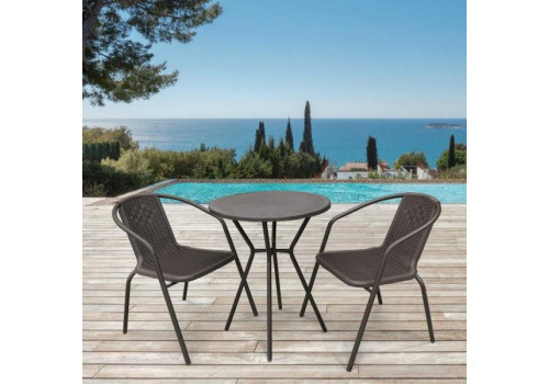 Комплект мебели Асоль-5 LRC01/LRT01-D60 Dark Brown (2+1)