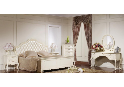 Спальня Лючия 3255 с 2-дверным шкафом, белый