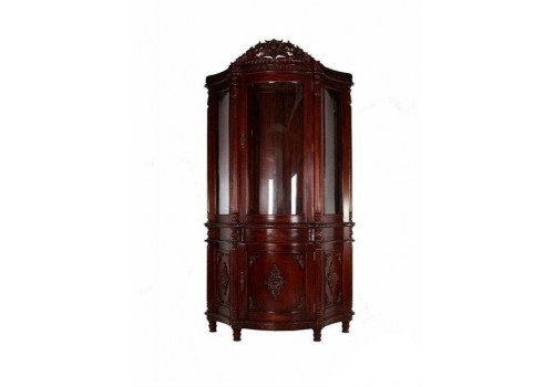 Витрина однодверная Махагон (вишня) MK-2403-AN