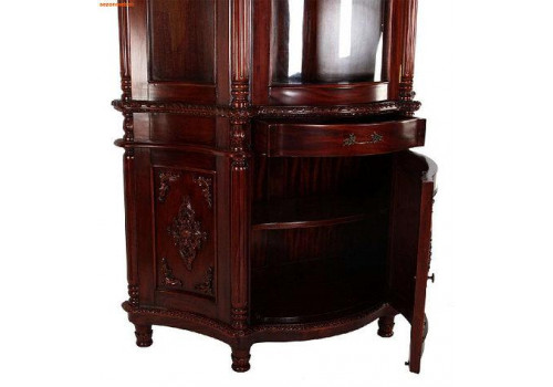 Витрина однодверная Махагон MK-2403-NM