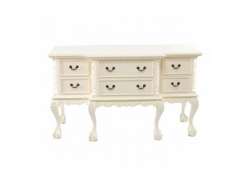 Тумба ТВ (Слоновая кость) MK-2469-IV Махагон