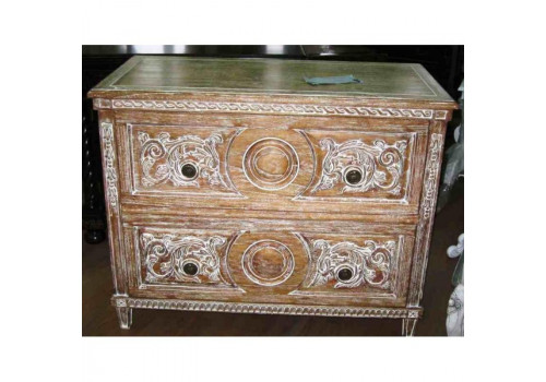 Комод Catalan MK-3303-CE 106х52х85 см Античный бежевый