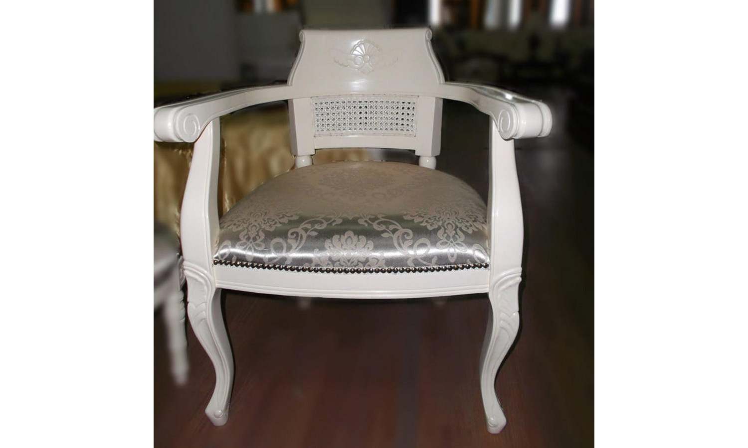 Кресло с мягкой сидушкой  Махагон  MK-2474-IV