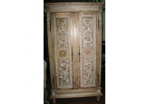 Шкаф Catalan MK-3299-CE 2-дверный 110х60х195 см Античный бежевый