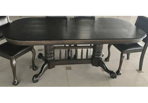 Стол DNDT - 4296 CBC GR MK-1128-GM обеденный раскладной