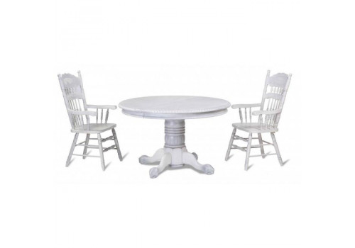 Стол HNDT - 4872 SWC MK-1105-AW обеденный раскладной