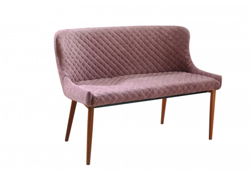 Софа MK-5603-BR 2-местная 120х61х82 см Коричневый