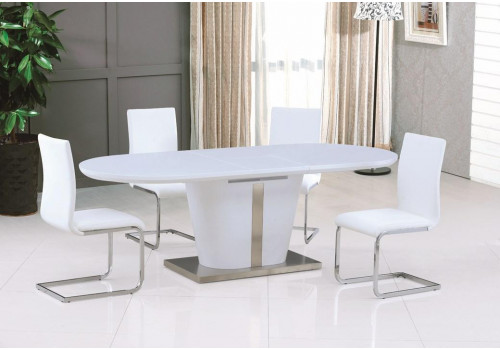 Стол Berkli MK-4314-WT обеденный раскладной