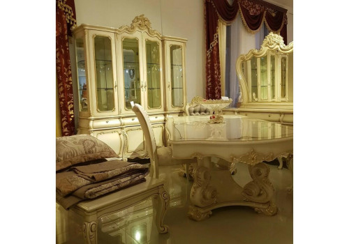 Стол  Милана MILANA 3886  , 240*280, слоновая кость