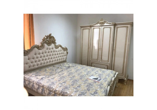 Шкаф 4-дверный МИЛАНА MILANA 3886, слоновая кость