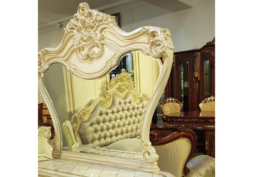 Спальня МИЛАНА MILANA 3886, с 4-дверным шкафом, слоновая кость