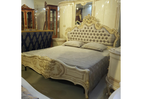 Спальня МИЛАНА MILANA 3886, с 4-дверным шкафом, слоновая кость