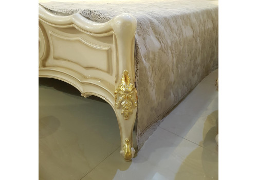 Спальня МИЛАНА MILANA 3886, с 4-дверным шкафом, слоновая кость