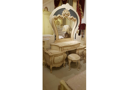 Спальня МИЛАНА MILANA 3886, с 4-дверным шкафом, слоновая кость