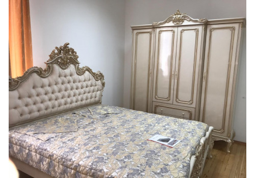 Спальня МИЛАНА MILANA 3886, с 4-дверным шкафом, слоновая кость