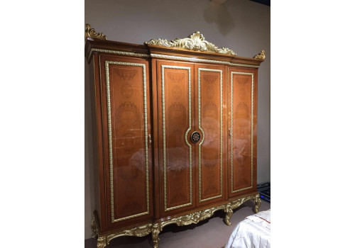 Шкаф 6-ти дверный  Моника  (светлый орех)