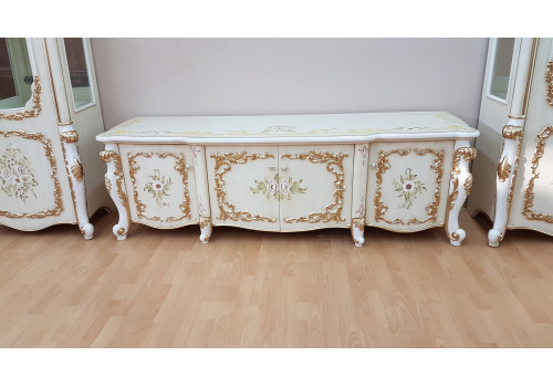 Тумба TV Монреаль 3910, слоновая кость