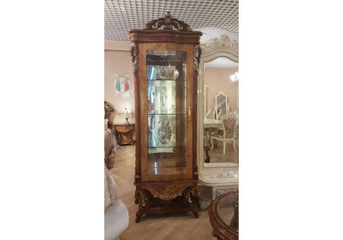 Гостиная НАПОЛЕОН NAPOLEON 3888D с 2-дверной витриной, орех