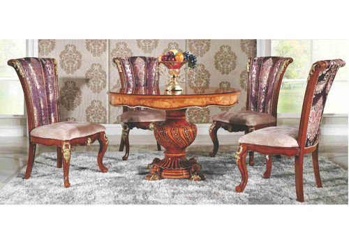 Стол круглый НАПОЛЕОН NAPOLEON 3888D, орех