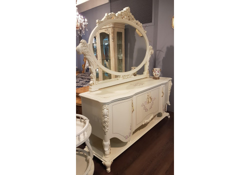 Комод с зеркалом  НАПОЛЕОН NAPOLEON 3888W, беж