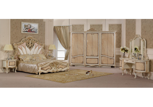 Комод высокий НОВЕЛЛА NOVELLA (W) 873, слоновая кость