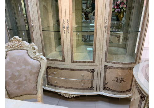 Витрина 4-дверная  Новелла NOVELLA 873, беж