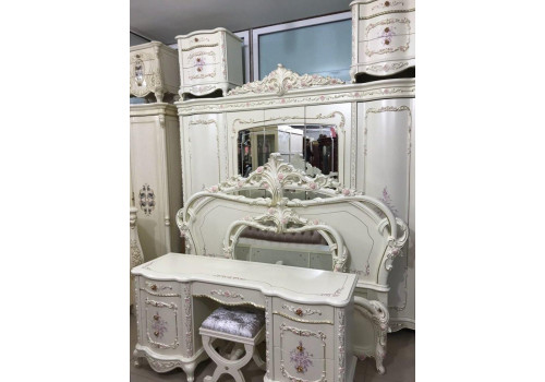 Спальня  Оливия  Бежевая 5 дверная 607