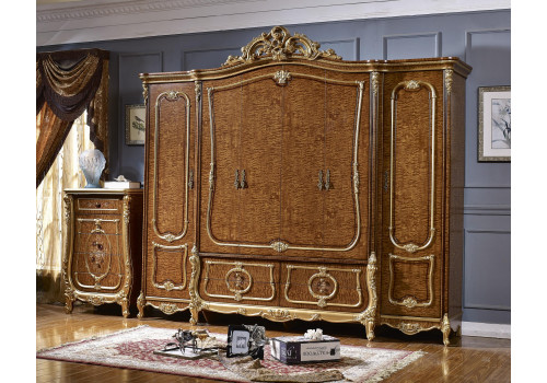 Шкаф 6-ти дверный  Орнелла  Светлый орех 5109