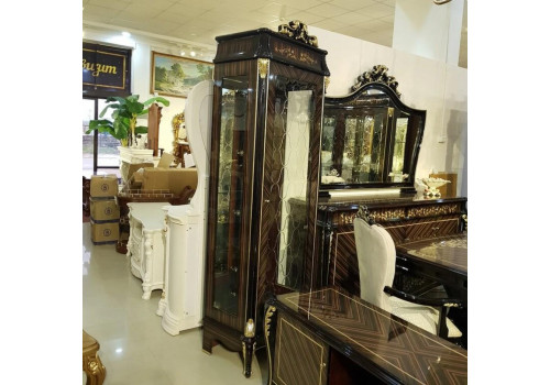 Витрина 1-дверная  Ричмонд RICHMOND КА-06 , орех