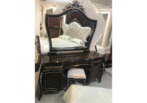 Спальня РИЧМОНД RICHMOND, КА-06, черный+орех+золото