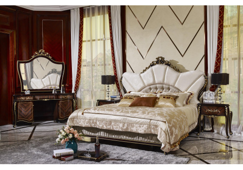 Спальня РИЧМОНД RICHMOND, КА-06, черный+орех+золото