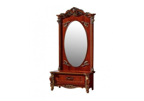 Зеркало напольное РОМЕО ROMEO 3288, орех с золотом