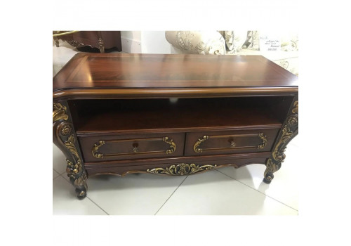 Тумба TV Малая  Ромео ROMEO 3288 , орех с золотом