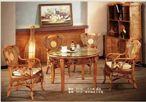 Обеденная группа MK-3450 (стол/МК-3415 и 4 стула/МК-3416) 0х0х0 Медовый