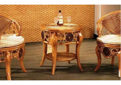 Столик чайный MK-3455 60х60х60 см Медовый