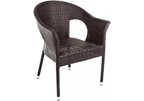 Стул из искусственного ротанга MK-3611-BR