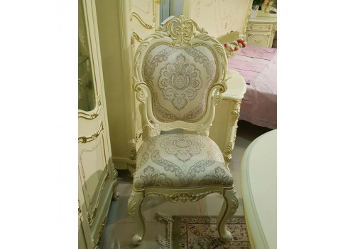 Стул  Роял  ка-05(W) ,  ROYAL слоновая кость