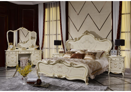 Спальня РОЯЛ ROYAL КА-05(W), слоновая кость