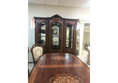 Витрина 3-дверная  Роял  ка-05(B) , ROYAL орех