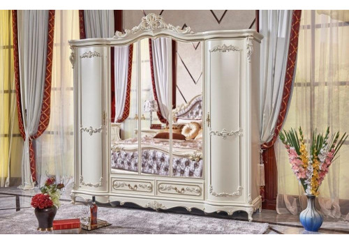 Шкаф 5-ти дверный   Руссано  Бежевый В688