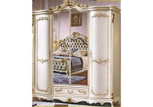 Спальня  Руссано  Бежевый 4 дверная В688