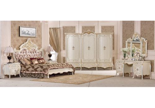 Комод высокий СОФИЯ SOFIA 3877, слоновая кость