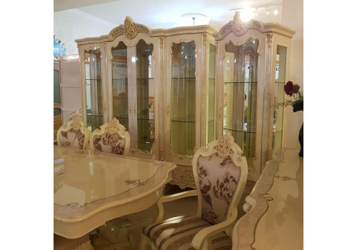 Витрина 4-дверная  София  SOFIA 3877   , беж