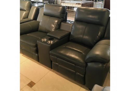Диван  MK-4716-GL 2-местный реклайнер электрический с домашним кинотеатром