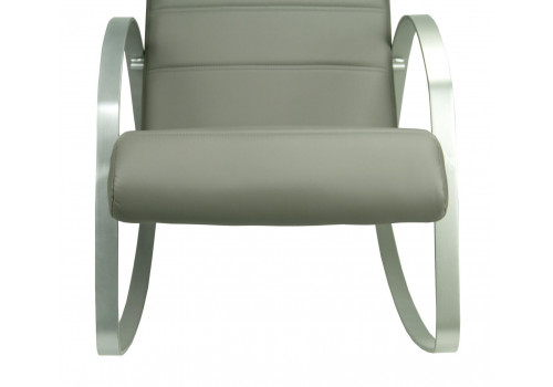 Кресло-качалка  MK-5513-GR 62х125х80 см Серый