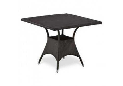 Плетеный стол T190BD-W52-90х90 Brown